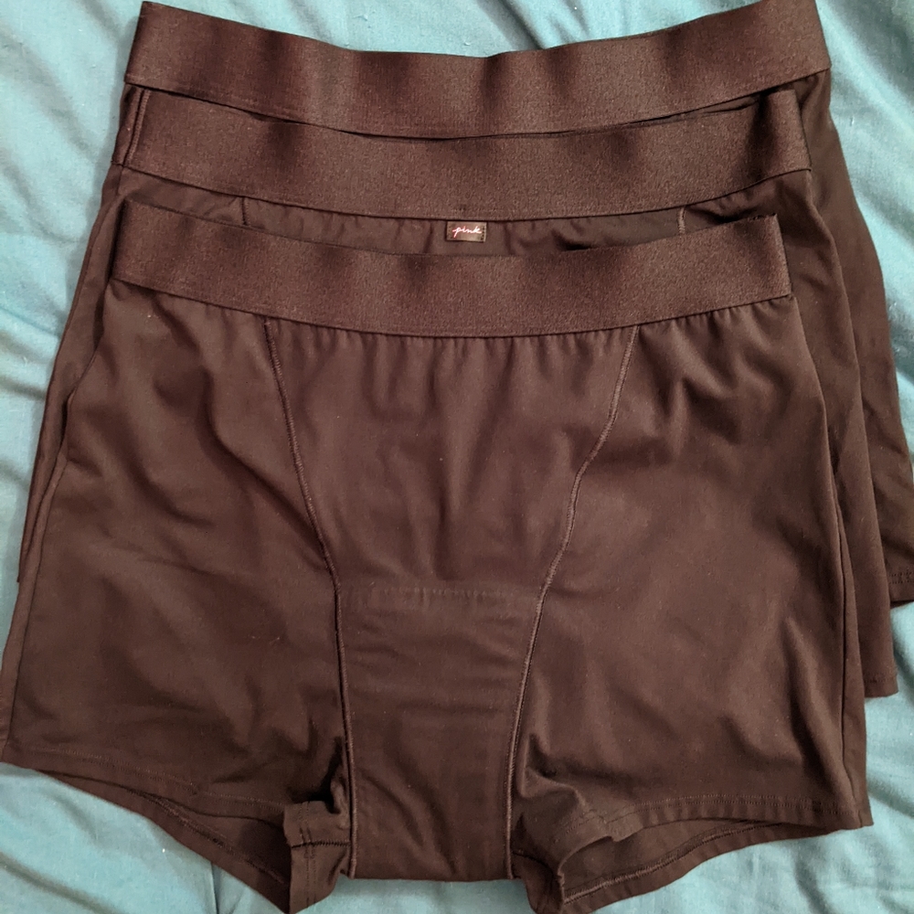 Victoria's secret pink period panty shorts